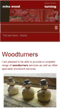 Mobile Screenshot of mikewoodturning.co.uk